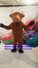 Brown Kerbau Buffalo Bison Mascot Costume Wild Ox Bull Cattle Calf Cartoon Character Adult Outfit Suit Shop Celebration ZX1640