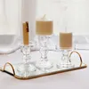 Candle Holders 3 / 4 5 In Glass Holder For Tealight Candlestick Pillar Stand Wedding Decoration Home Decor