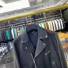 Erkek Ceket T1105 Moda Erkek Paltolar 2022 Pist Lüks Avrupa Tasarım Partisi Tarzı Giyim
