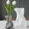 Vases Art moderne Vase maison Table maison Design Funky mariage minimaliste verre grand bureau Transparent nordique Vazen fournitures