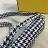 حقائب المساء مصمم أكياس الكتف حقائب اليد baguette houndstooth crossbody نساء الأزياء الأزياء حقيبة الدنيم محافظ 220920