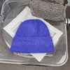 Gorros de punto de diseñador de moda con estampado de letras Sombreros cálidos de invierno para mujeres, hombres, 6 colores