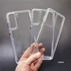 Coques de téléphone de protection antichoc transparentes de qualité supérieure pour Samsung S22 S21 Plus FE Ultra iPhone 14 13 12 11 Pro Max XR XS X 8 Plus