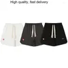 Shorts masculinos CE CaVempt 22SS Borderyer Letter Fallow Beach for Men Wome