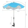 Stroller Parts UV Protection Rainproof Baby Infant Cover Umbrella Can Be Bent Freely Does Not Rust Universal Accessories