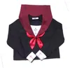 Kleidungssets DARK BLACK CROSS JK Uniform Cosplay Japanisches Schulmädchen Navy Sailor Yankee JKL