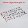 Lunettes de soleil Cadres Cubojue Gros Lunettes Cadre Hommes Femmes Vente en vrac Lot 10 pcs Lunettes pour lentille optique