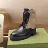 Botas de marca, diseño de diseñador, zapatos cortos con cordones, cortos, clásicos, otoño e invierno, tamaño 35-43