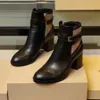 Designer Boots Paris Luxury Brand Boot äkta läder Ankel Booties Woman Short Boot Sneakers Trainers Slipper Sandaler år 1978 S438 06