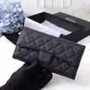 Wallets Luxury Bags Cross Body Designer Women Wallet Sacoche Card Holders One Underarm Flap Handbags Bag Black Caviar Leather G2219976121