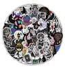 100PCS Mixed Skateboard Stickers Witch For Car Baby Scrapbooking Pencil Case Diary Phone Laptop Planner Decoration Book Album Kids Toys DIY Decals