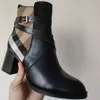 Designer Boots Paris Luxury Brand Boot äkta läder Ankel Booties Woman Short Boot Sneakers Trainers Slipper Sandaler år 1978 S438 06