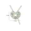 Pendentif Colliers 3 pièces Ensemble Sun Moon Star Collier pour femmes hommes ami BFF amitié couple mode fête bijoux cadeau