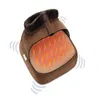 Carpets Electric Heater Foot Care Warmer Tool Pad Cosy Unisex Velvet Feet Massager Big Slipper Heating Warm Massage Shoes