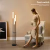 Topoch Plug Wired Design Floor Lamps Standing for Living Room Foot and Remote Control Dimmable Modern Corner Light LED 30W Home Decor EU/US