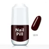 Nail Polish Quick Drying Mirror Finish Glitter Non-toxic Long Lasting Makeup MH88