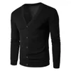 Men's Sweaters Comfy Fashion Warm Slim Fit Sweater Coat All-matched Cardigan Knitted For Holiday