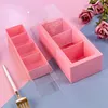 Confezioni regalo Creative Pink Macaron Cookies Cake Box con finestra trasparente Bomboniera Festa di compleanno Dessert Chocolate Wrapping Case