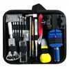 Kits de réparation de montres 147 barres de kit d'outils professionnels et ouvre-boîte arrière