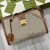 Designer Hangslot Collectie Ketting Schoudertas Vrouwen Mode Messenger Packag Canvas Echt Leer Klassieke Handtassen Hobo Tassen Totes Shoping Tote