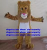 Marron mâle Lion Simba Lion mascotte Costume adulte personnage de dessin animé tenue haute rue centre commercial étiquette courtoisie zx1172