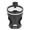 Stroller Parts Cup Holder Universal Black ABS Plastic Vrij verstelbare roteerbare ouderfleskar accessoires