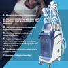 360 graders Cryo Slant Machine Cool Cellulite Sculpting Fat Freezing Device Cryoterapi Equipment 5 I 1 Radiofrekvens Cavitation Lipolaser Lipo Laser Device