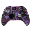 Game Controllers Camouflage Silicone Gamepad Cover 2 Joystick Caps For XBox One X S Controller