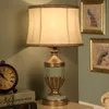 Tafellampen Amerikaans retro hars Noordse slaapkamer bedkamer bed lamp study bureau eetkamer woonkamer decoratie verlichtingsarmaturen