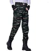 Męskie spodnie 2022 Praca armii męskiej siły specjalne Trening Taktyczny luźne zużycie dżungli wojskowej kamuflażu spodnie