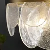 샹들리에 버그 샹들리에 현대 가벼운 고급 거실 식당 침실 간단한 창조적 인 미국 유리 램프