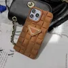 Chusta moda etui na telefon luksusowy projektant etui na telefony marka klasyczny trójkąt list Unisex iPhone 13 11 12 pro 7 8 X XS wysokiej jakości yucheng06