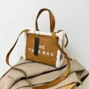 Retail Tote Bag Designer Womens 2022 Ny vinterhandväska Imitation Deer Fur One Shoulder Crossbody Messager Bags331w