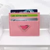 Kvinnors herrdesigner Triangel Walls Card Holder Purs med Box Christmas Gift Woman Luxurys Coin Card Wallet Wallet Bran288r