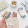 Calzini primaverili ed estivi Simpatico cartone animato di calzini in cotone fresco per bambini