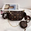 Borsa della borsa di liquidazione nuova moda femminile Outlet stile una spalla piccola borsa quadrata stampata a catena obliqua