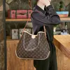 古典的な女性の高級デザイナーバッグトートバッグショッピングハンドバッグ財布女性PUレザーフランスブランドレターショルダーバッグクロスボディバッグ42cm
