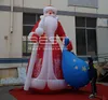 Festival de Natal decorativo Decorativo Papai Noel Influente Bag Shopping Shopping Blower Up Old Man