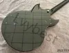 Chitarra elettrica 6 corde Parti cromate Silver Center Black Edge Burst HH Cover Pickups No Pickguard