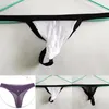 Underpants Men's Micro Thong Underwear See-through Mini G-Strings Pouch Breathable Briefs Lace Panties Transparent Lingerie Tangas Men