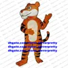 Brown Tiger Tigerkin Mascot Costume Adult Cartoon Character Outfit Suit Willmigerl Pting for Hire Internal Anniversary ZX1700