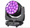 4pcs LED 큰 눈 움직이는 머리 표시등 K15 ​​19x40W 4IN1 세척 이동 헤드 줌 RGBW LED 빔 단계 DJ 장비