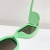 نظارات شمسية للرجال والنساء صيف 1325 نمط مضاد للأشعة فوق البنفسجية لوحة ريترو بلانك إطار كامل للنظارات صندوق عشوائي