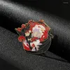 Broches Anime Touhou Project Metal Badge Button Pins Cosplaycollectie Kostuum Souvenir Accessoires Geschenken Sieraden