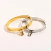 Bracciali stile braccialetto Gioielli di design di lusso da donna Cristallo Placcato oro 18 carati Argento 925 Regalo per gli amanti delle nozze in acciaio inossidabile