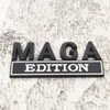 Party Decoration 1PC MAGA EDITION Car Sticker For Auto Truck 3D Badge Emblem Decal Auto Accessories 8.5x3.5cm Wholesale