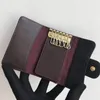 Genuine Leather Key Wallets Chain Ladies Keys Holder Organizer Pouch Cow Split Wallet Housekeeper Key Case Mini Card Bag 240S