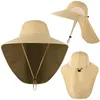 Beretten Outdoor Solid Color Sun Protection Fisherman's Hat Men Women Spring Summer Shade Fishing Cap