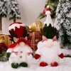 Gnome Christmas Decorations Plush Elf Doll Reindeer Holiday Home Decor Thanks Giving Day Gifts P1111