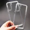 Premium transparent robust tydlig st￶ts￤ker skyddstelefonfodral t￤ckning f￶r Samsung S22 S21 S20FE Plus Ultra iPhone 14 13 12 11 Pro Max XR XS X 8 Plus